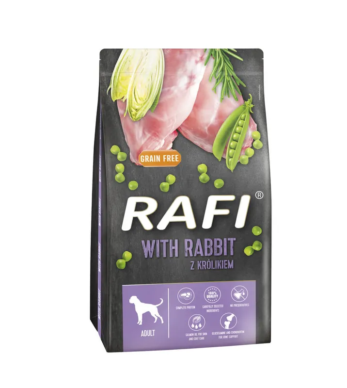 RAFI Dog Adult Králík 10kg Vysoce Kvalitní