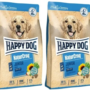 Akční Nabídka HAPPY DOG NaturCroq Junior 2 x 15 kg granule pro štěňata