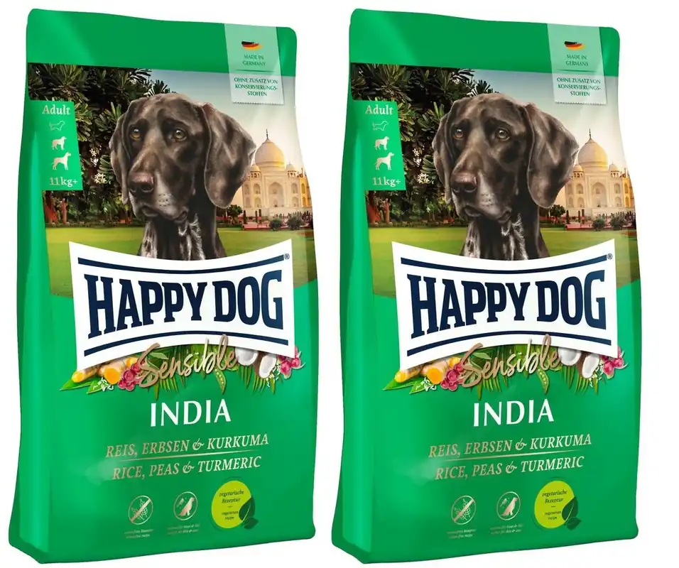 HAPPY DOG Sensible India 2 x 10kg Výprodej