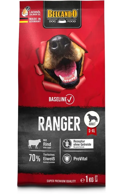 BELCANDO Baseline Ranger Grain Free 1 kg Cenový Hit