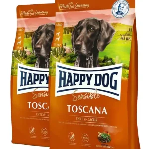 Akce HAPPY DOG Supreme toscana 2 x 4kg