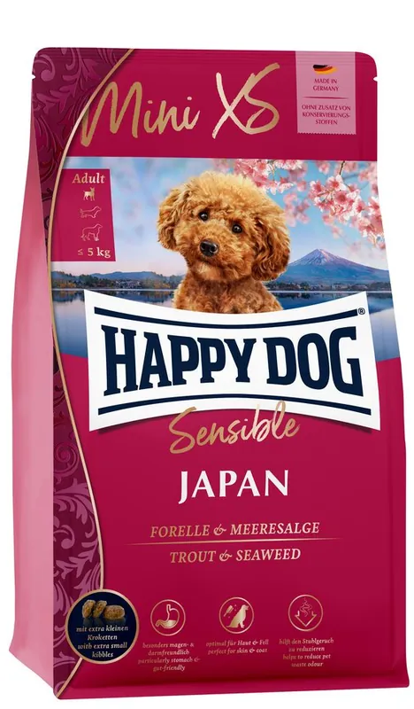 HAPPY DOG MiniXS Japan 1,3 kg Oblíbený