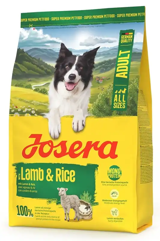 JOSERA Lamb and Rice Adult 3kg monoproteinové krmivo pro psy Časově Omezené