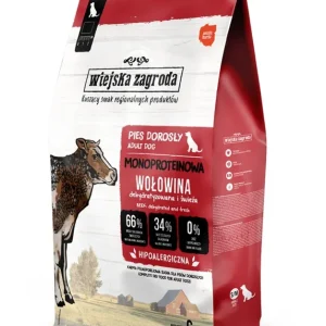 WIEJSKA ZAGRODA Monoprotein Hovězí M/L 6 kg Přímo Od Výrobce