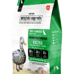 WIEJSKA ZAGRODA Monoprotein Kachna pro psy M/L 6 kg Odeslání Ihned