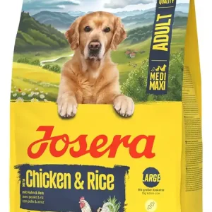 Jen Po Omezenou Doba JOSERA Chicken with Rice Adult 3kg snadno stravitelné krmivo pro střední a velké plemena