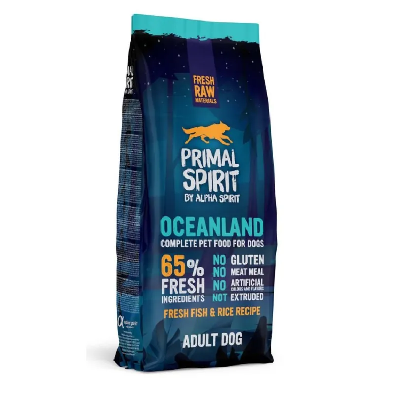 PRIMAL SPIRIT Dog 65% Oceanland 2x12 kg Speciální Cena
