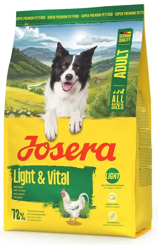 JOSERA Light Vital 3kg pro psy podporující kontrolu hmotnosti Objednat Nyní