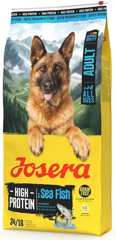 Must-Have JOSERA High Protein Adult Sea Fish 12,5kg vysoproteinové krmivo pro psy