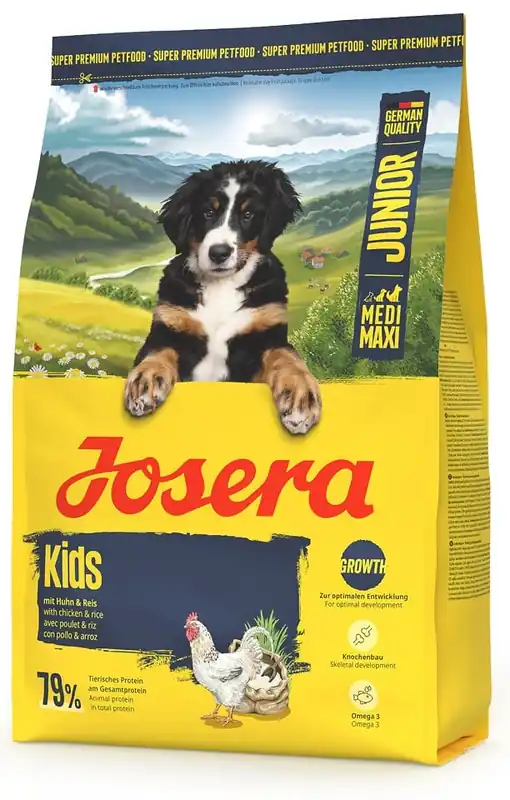 Koupit Online JOSERA Junior Kids 3kg pro mladé psy středních a velkých plemen