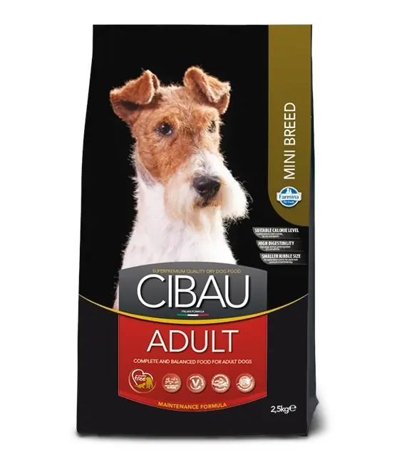 FARMINA Cibau Adult Mini krmivo pro dospělé malé psy 2,5 kg Víkendová Akce