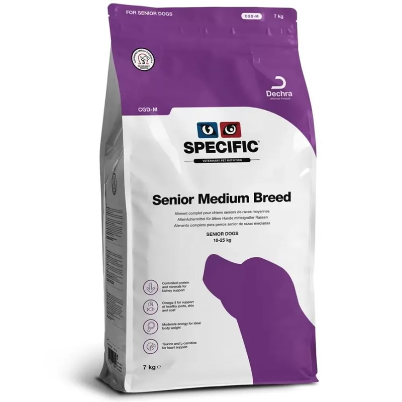 SPECIFIC Dog CGD-M Senior Medium Breed 7 kg krmivo pro starší psy středních plemen Výprodej