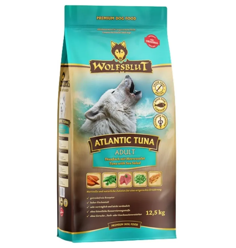 Akční Nabídka WOLFSBLUT Atlantic Tuna Adult sucha 12,5 kg