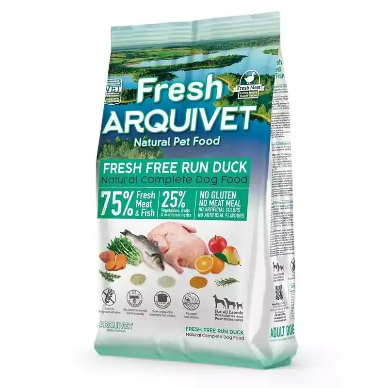 Značkový ARQUIVET Fresh Polo-vlhké krmivo pro psy s kachnou a mořskými rybami 2,5 kg