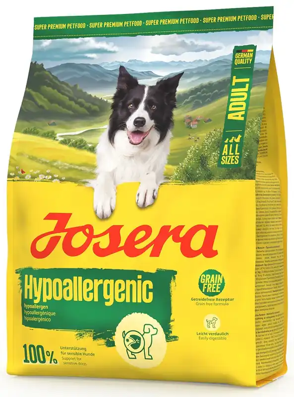 JOSERA Hypoallergenic Adult 900g krmivo pro citlivé psy s hmyzem Dokud Zásoby Vydrží