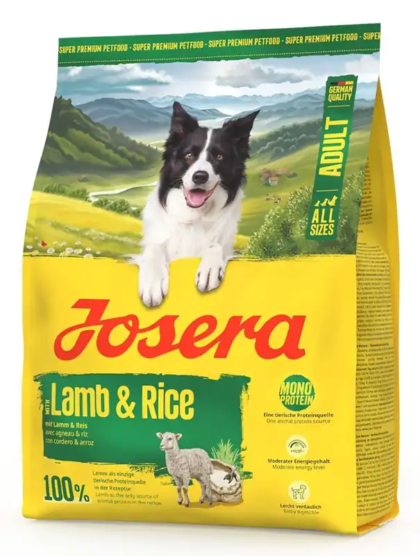 Nejlepší Cena JOSERA Lamb and Rice Adult 900g monoproteinové krmivo pro psy
