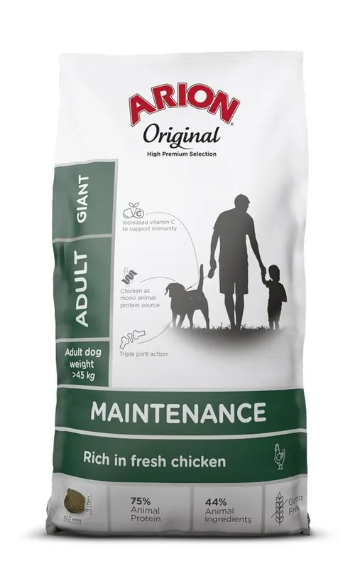 ARION Original Maintenance Adult Giant Chicken Rice 12 kg Akce