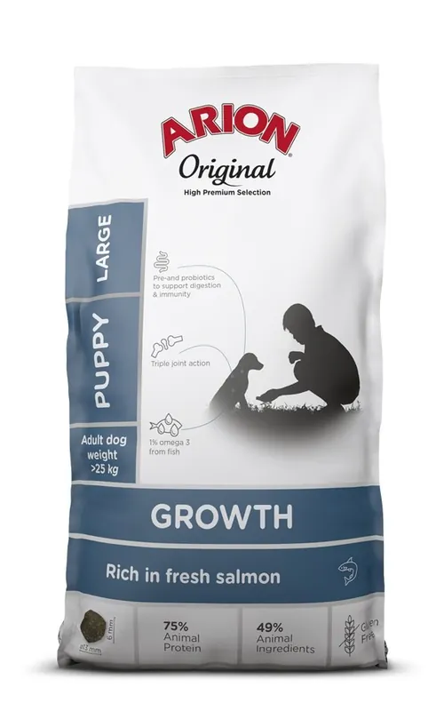Hit Sezóny ARION Original Growth Puppy Large Salmon Rice 12 kg