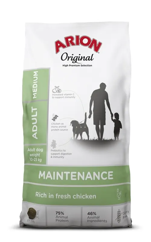 Originální ARION Original Maintenance Adult Medium Chicken Rice 2 kg