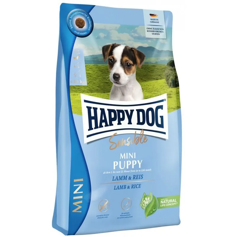 HAPPY DOG Sensible Mini Puppy 4kg Horká Nabídka