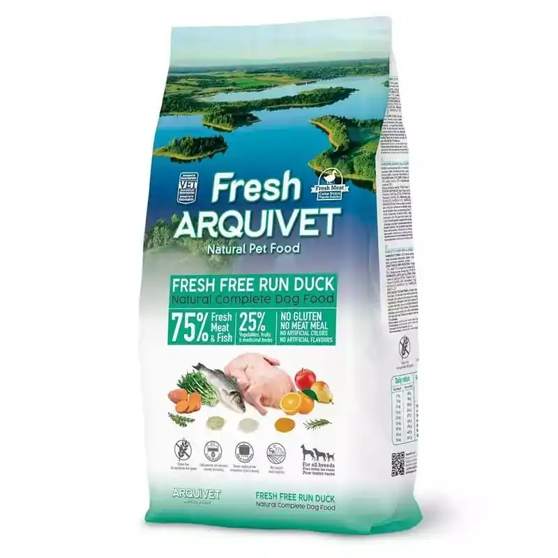 ARQUIVET Fresh Polo-vlhké krmivo pro psy s kachnou a mořskými rybami 10 kg Nejlepší Cena