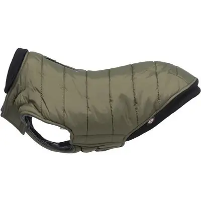 Zlevněný Prošívaná vesta ARLAY, khaki M 45cm, hruď 58cm, krk 44-54cm