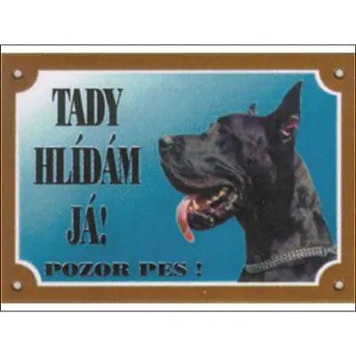 Tabulka doga černá Vysoce Kvalitní