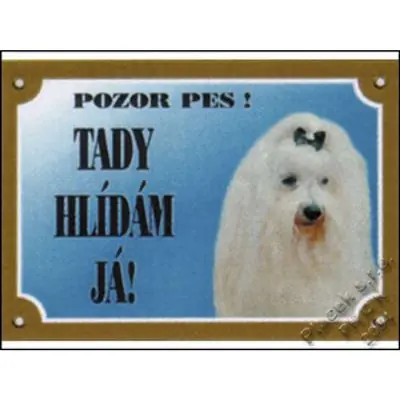 Tabulka maltézský pinč Top Prodej