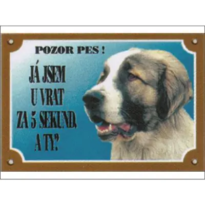 Expresní Doručení Tabulka kavkazský ovčák