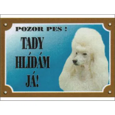 Tabulka pudl světlý Autentický