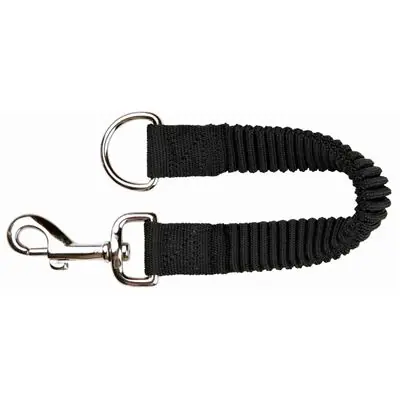 Tlumič tahu, nylonové vodítko s gumou, černé L-XL 35 cm/25 mm Horká Nabídka