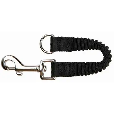 Odeslání Ihned Tlumič tahu, nylonové vodítko s gumou, černé M-L 26 cm/20 mm