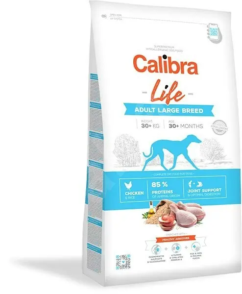 Calibra Dog Life Adult Large Breed Chicken 12kg Cenová Bomba