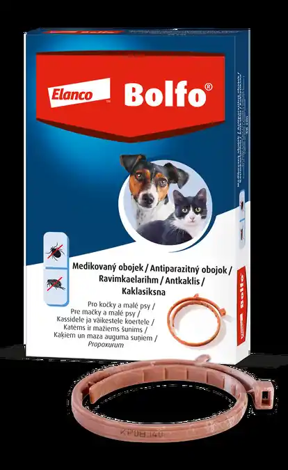 Nejprodávanější Bolfo antiparazitní obojek 38 cm