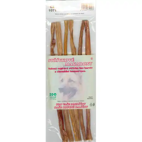 Střívkové makarony, 25cm – 6ks Akční Cena