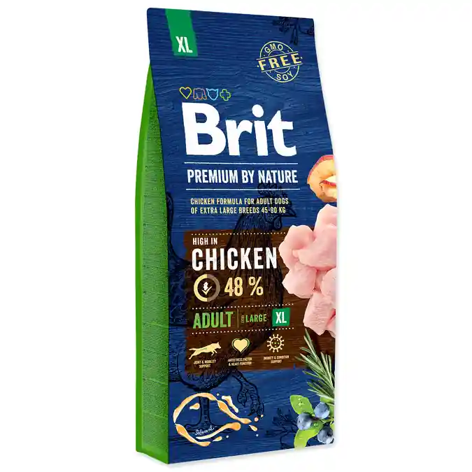 Originální BRIT Premium by Nature Adult XL (15kg)
