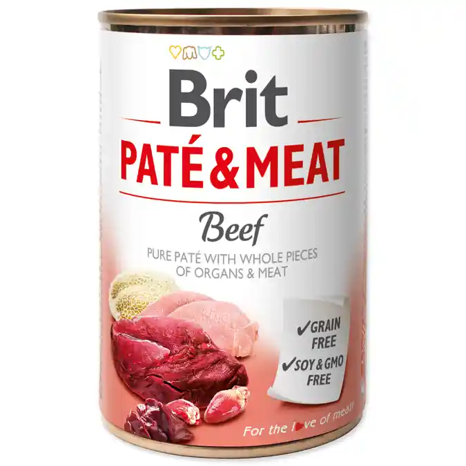 Rychlé Dodání BRIT Paté & Meat Beef (400g)