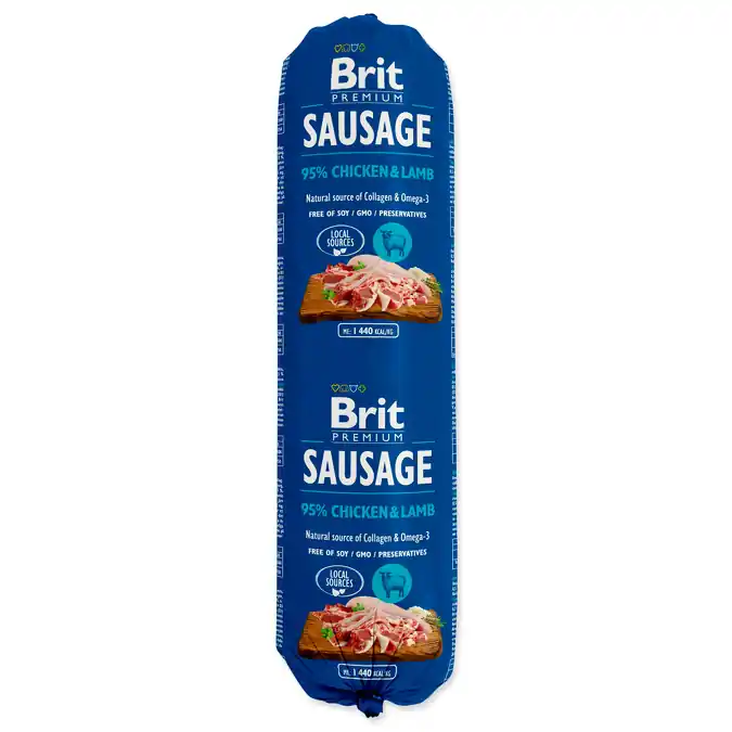 Brit Sausage with Lamb & Chicken 800 g Rychlé Dodání