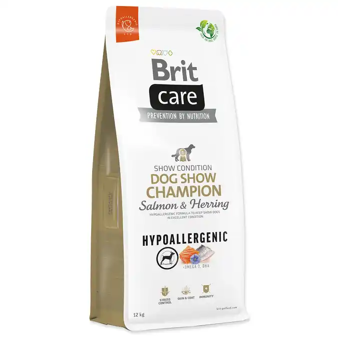 Brit Care Hypoallergenic Dog Show Champion Salmon & Herring 12 kg Nejlepší Cena