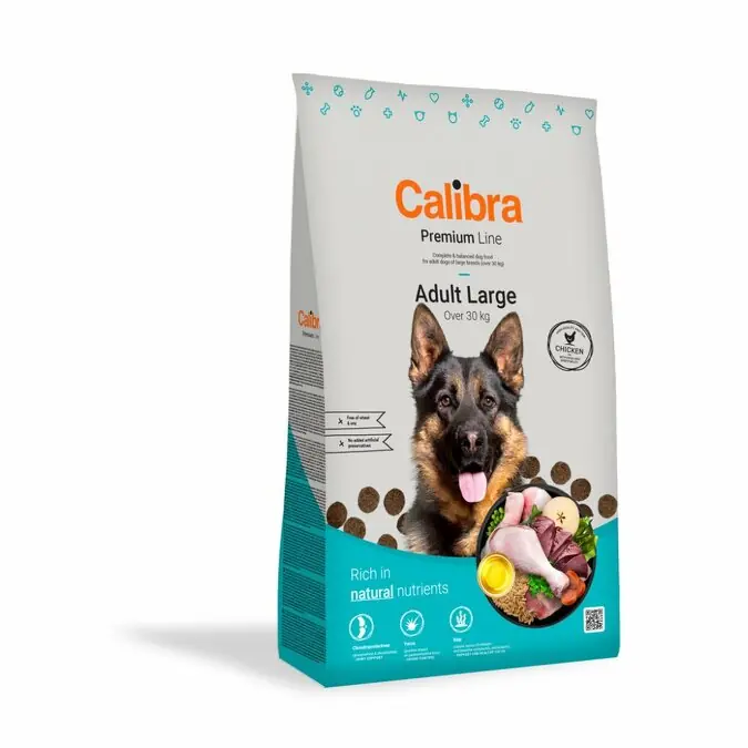 Calibra Dog Premium Line Adult Large 12 kg Dokud Zásoby Vydrží