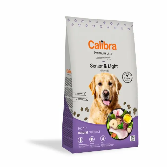 Calibra Dog Premium Line Senior & Light 12 kg Aktuální