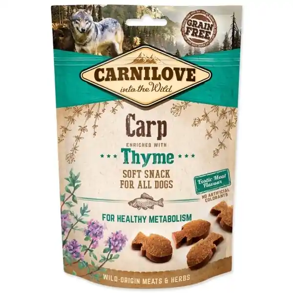 Carnilove Dog Semi Moist Snack Carp&Thyme 200g Nejlepší Volba