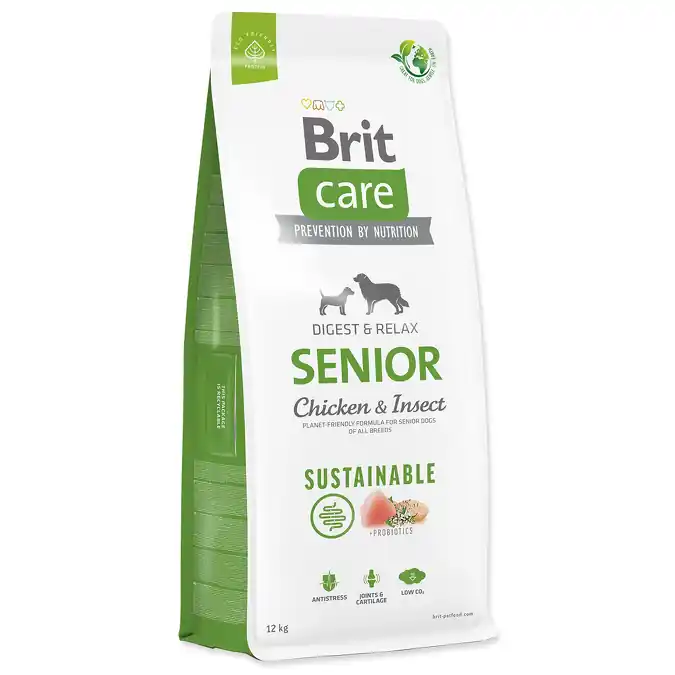 Brit Care Sustainable Senior Chicken & Insect 12 kg Super Cena
