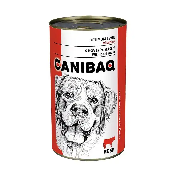 Poslední Šance Canibaq konzerva pro psy hovězí 1250 g