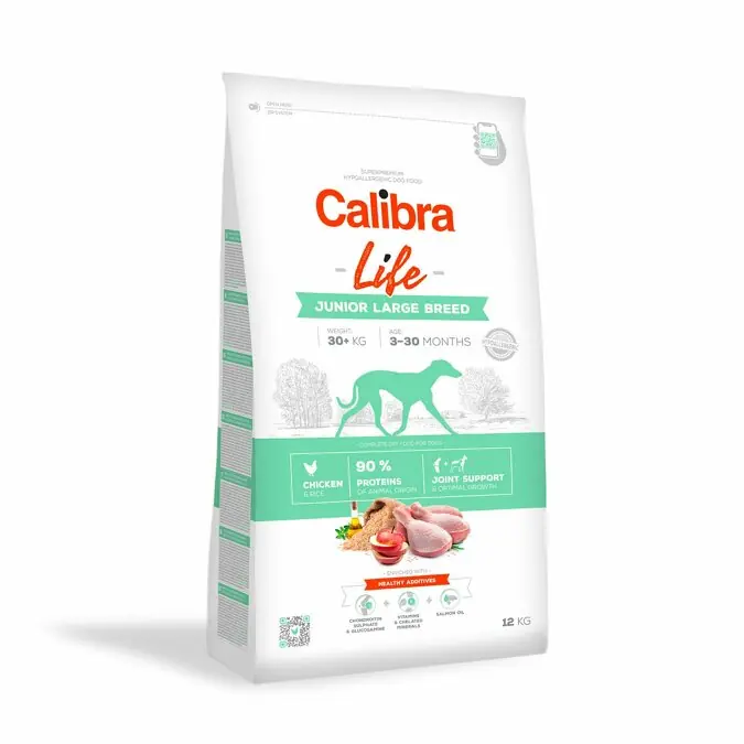Odeslání Ihned Calibra Dog Life Junior Large Breed Chicken 12 kg