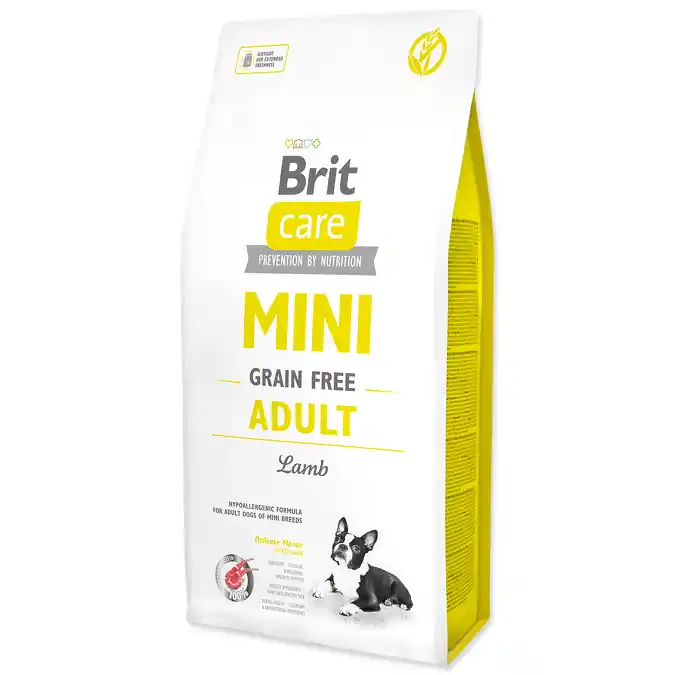 Vrácení Zdarma Brit Care dog Mini GF Adult lamb 7 kg