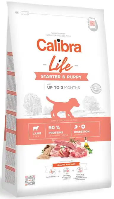 Expresní Doručení Calibra Dog Life Starter & Puppy Lamb 12 kg