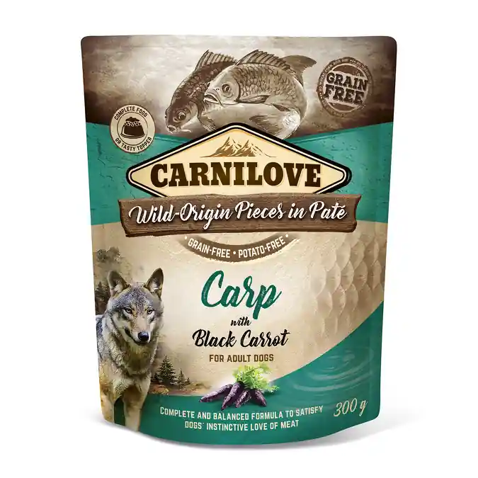 Carnilove Paté Carp with Black Carrot 300 g Cenově Výhodný