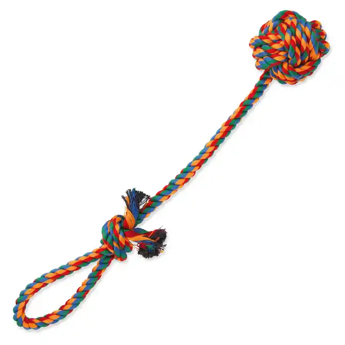 Přetahovadlo DOG FANTASY házecí barevné 45 cm (1ks) Vrácení Zdarma