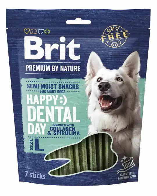 Brit Premium by Nature Dog Dental Snacks L 250 g Originální